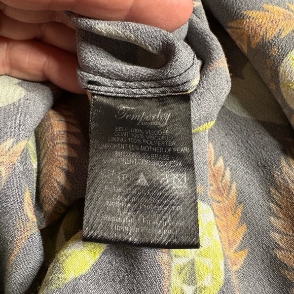 GUC Temperley London- Printed Rosella Dress.  Size US 10 - Picture 9 of 14